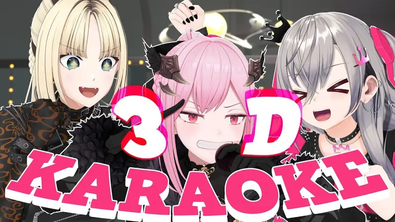 【3D 卡拉OK】歌唱派对… 特邀嘉宾：虎金妃笑虎 & 伊崎莉绪奈！！#calliolive】
