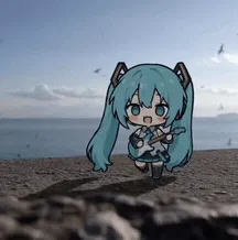 DeepSeek,鲸鱼娘,蓝色大肥鱼,初音未来,可爱,女仆,梗图