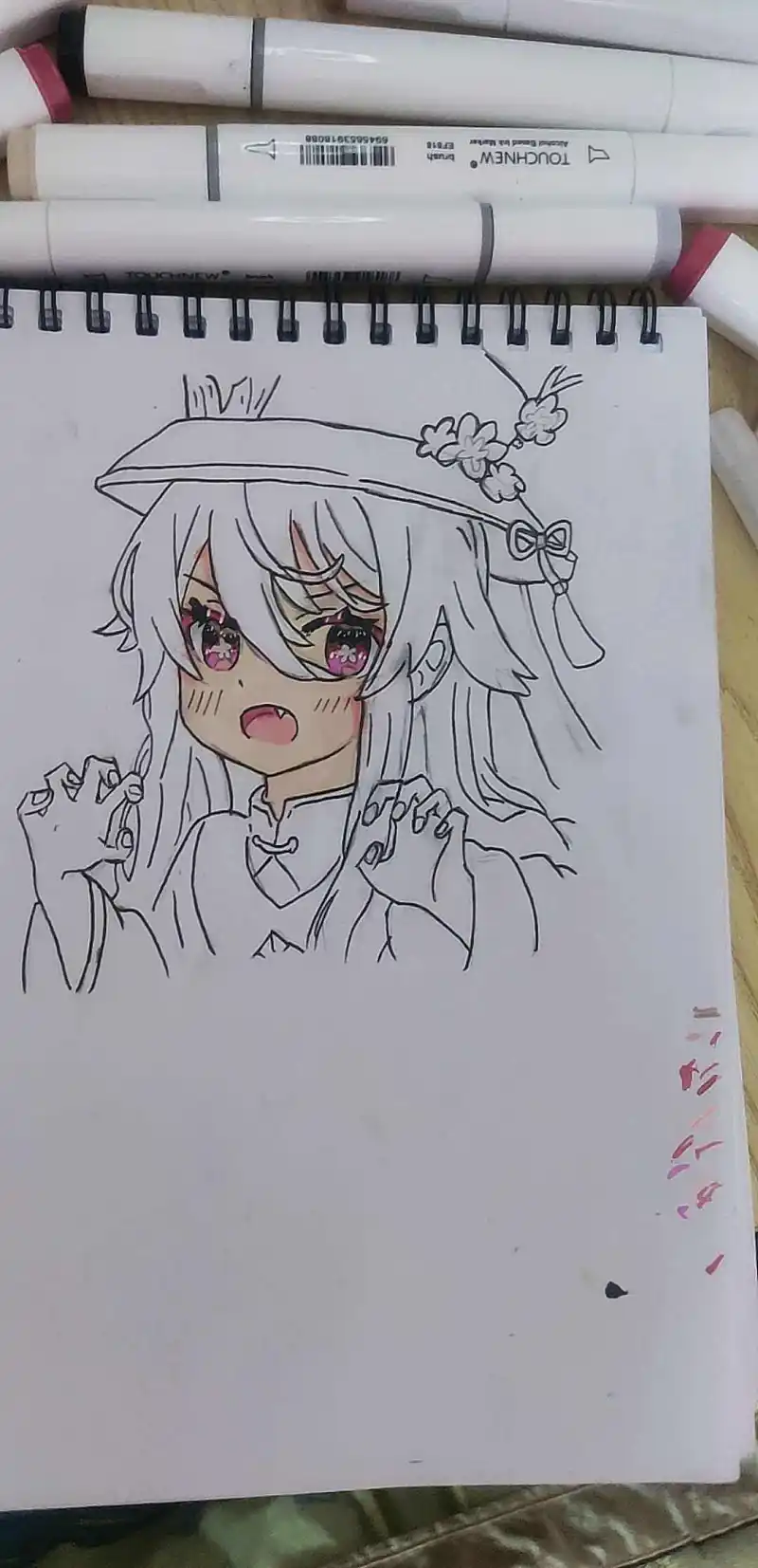闲聊茶馆,新人,原神,绘画