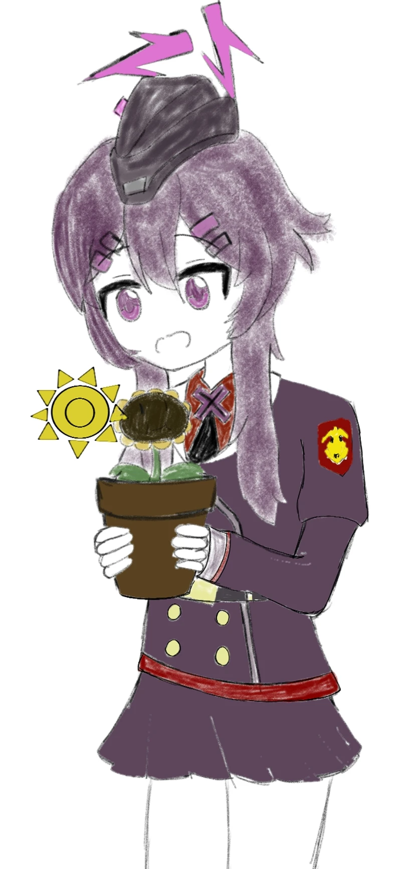 蔚蓝档案,伊草遥香,伊草春香,植物大战僵尸