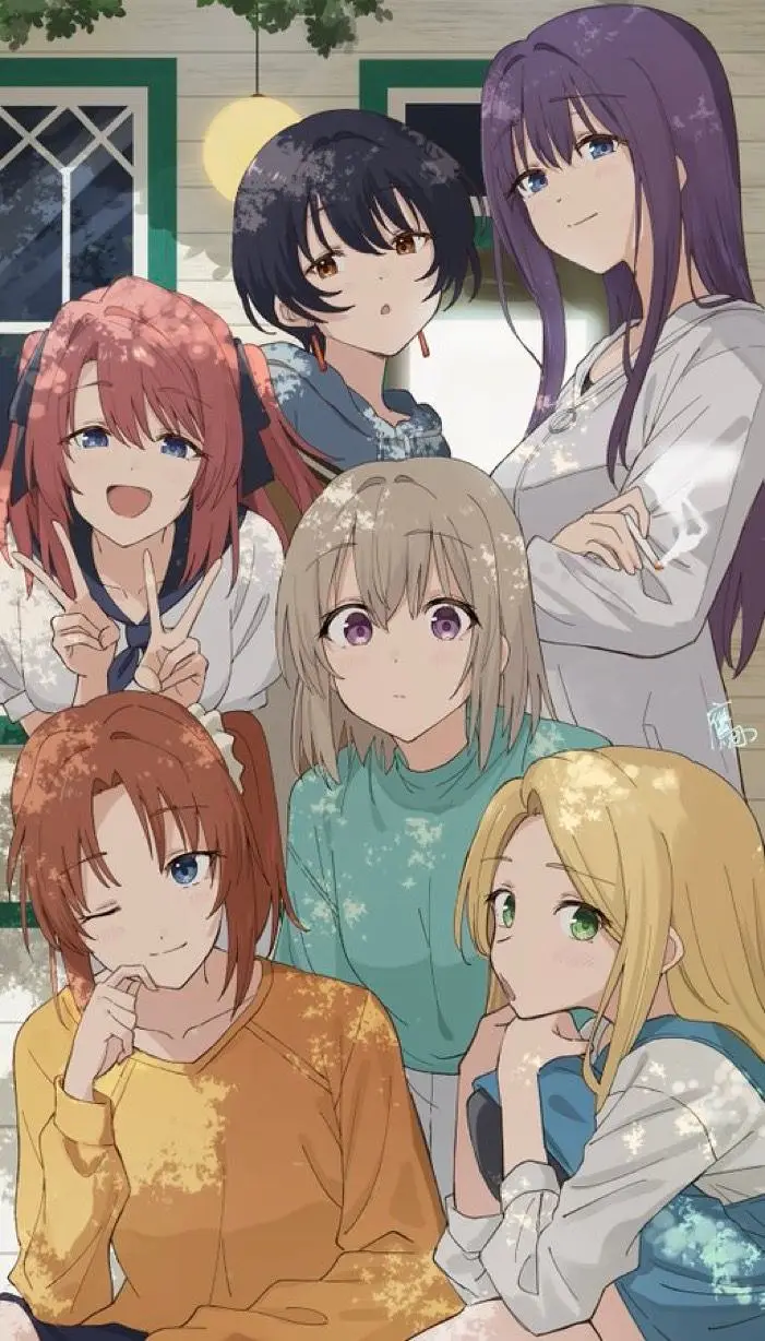 上伊那牡丹醉姿如百合,上伊那牡丹酒醉身姿似百合花般,动漫,番剧,百合,日漫,动画,二次元,ACG