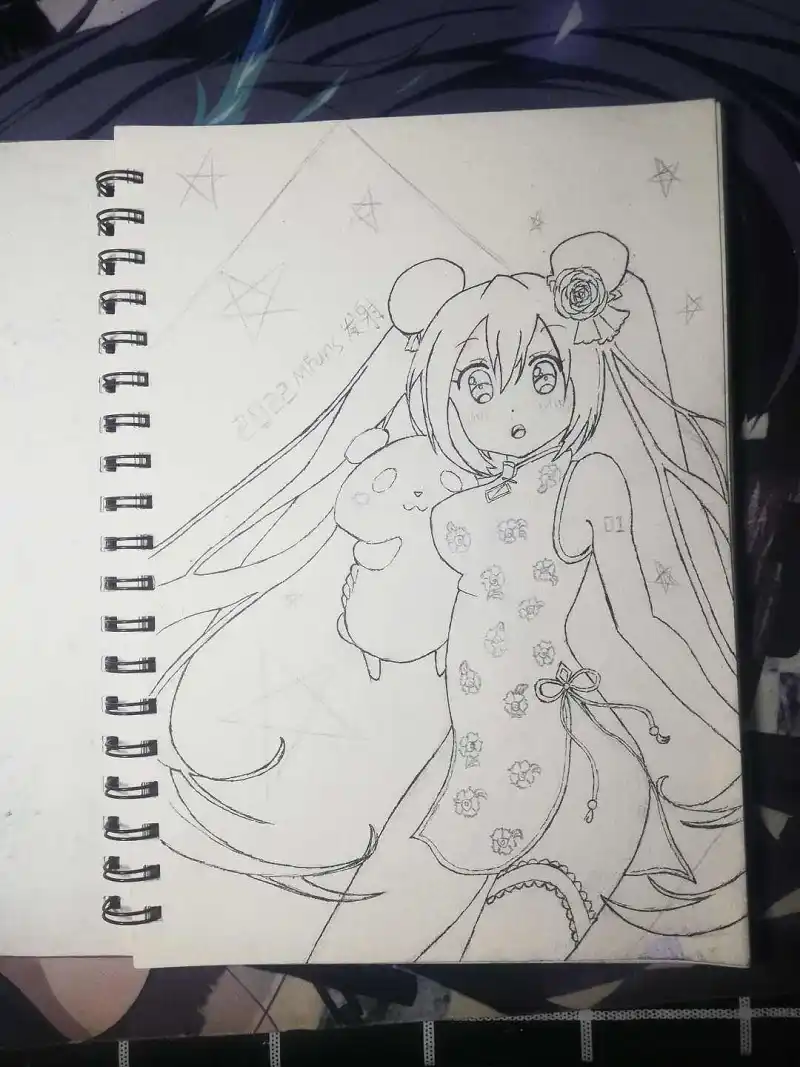 旗袍初音