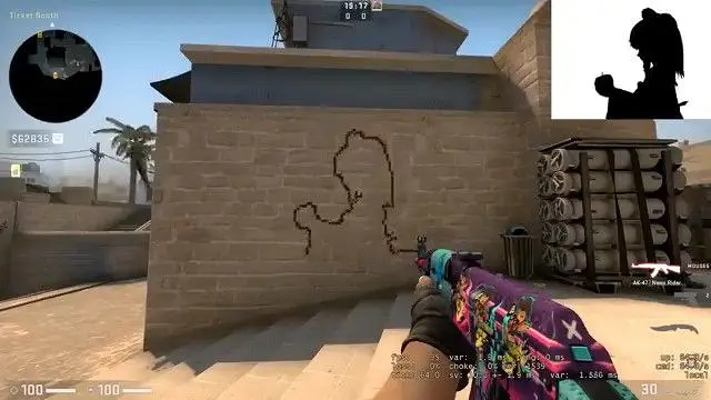 bad apple！！但是CSGO