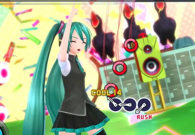 沉迷RUSH音符无法自拔导致SAFE 5个 初音未来歌姬计划X
