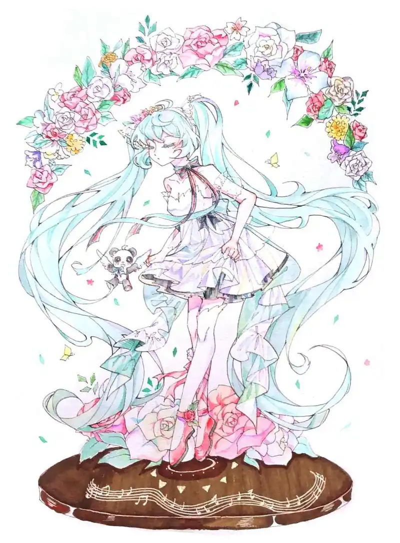 绘画创作,初音未来,MIKU,VOCALOID