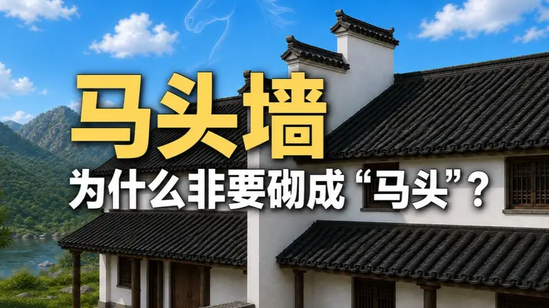 马头墙为什么长成这样?徽派建筑背后的防火智慧 马头墙为什么长成这样?徽派建筑背后的防火智慧