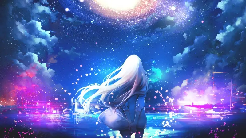 【音乐推荐/可视化】我超！冰🧊！星が降らない街（星星不落的街道）——黑魔