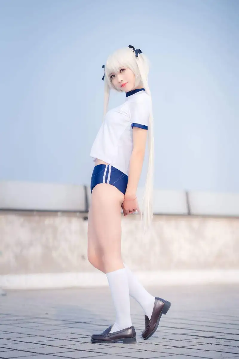 动漫专区,COSPLAY,缘之空,体操服