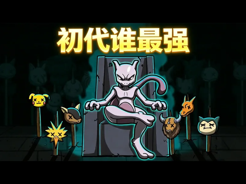 【中配】模拟17万场对战：给全部初代宝可梦排名 - Gym Leader Matt PvMYjcQg