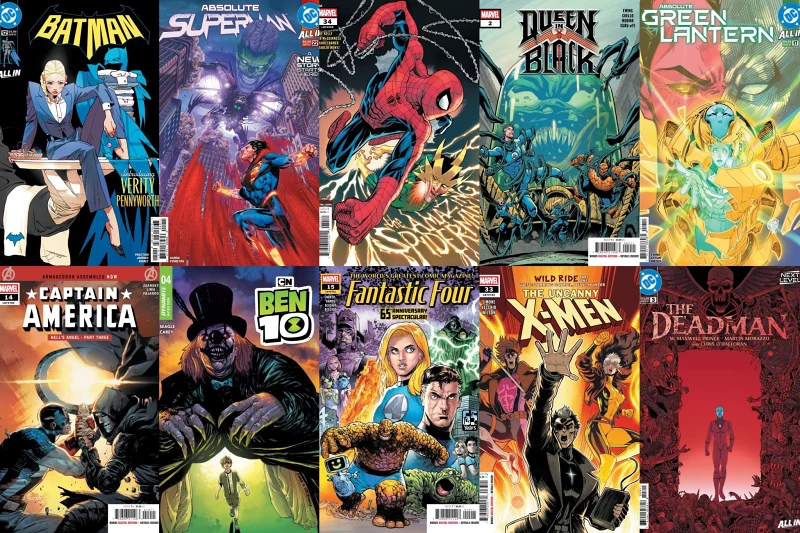 DC,漫威,美漫,漫画,动漫,超级英雄,ACG,蝙蝠侠,绝对超人,蜘蛛侠
