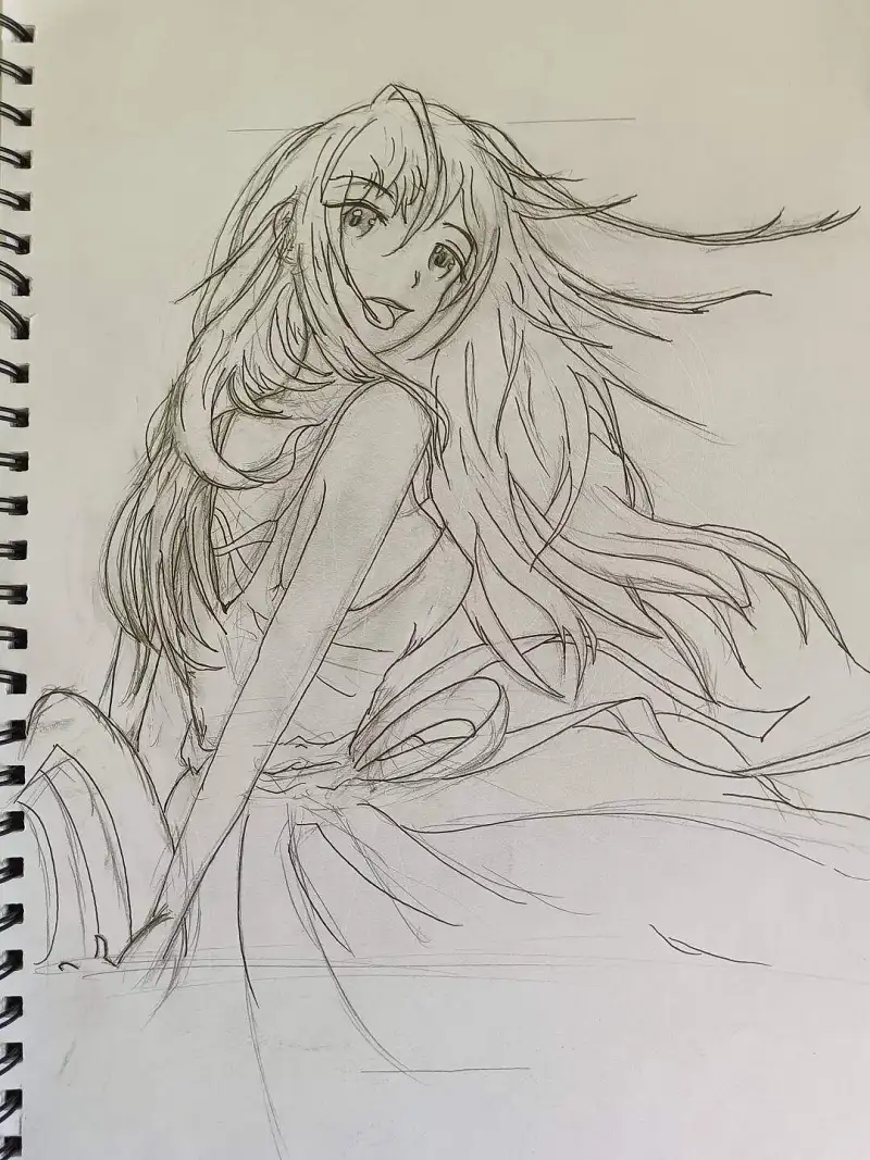 绘画创作,动漫,美女