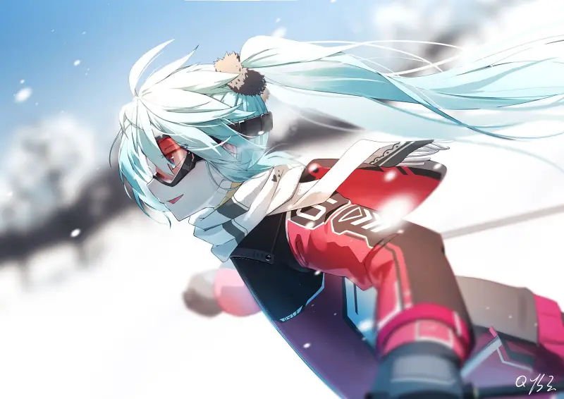 美图,hatsunemiku,初音未来,千夜,vocaloid,二次元,壁纸