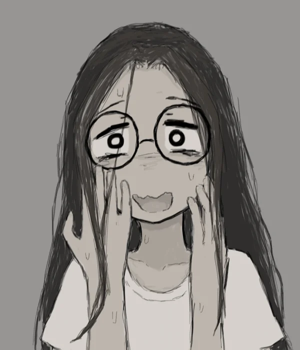 干燥，潮湿，油腻，寡淡的 【绘画过程】