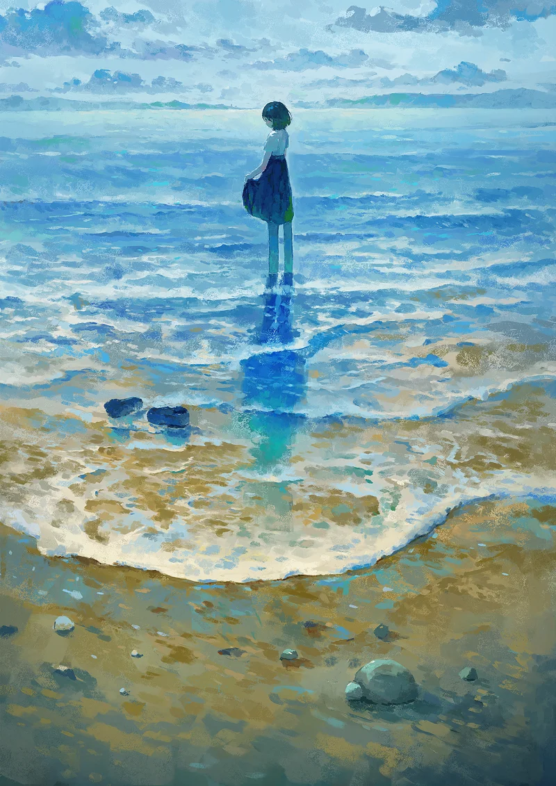 pixiv转载,pixiv画师,风景,壁纸,阳光,温馨,存在感