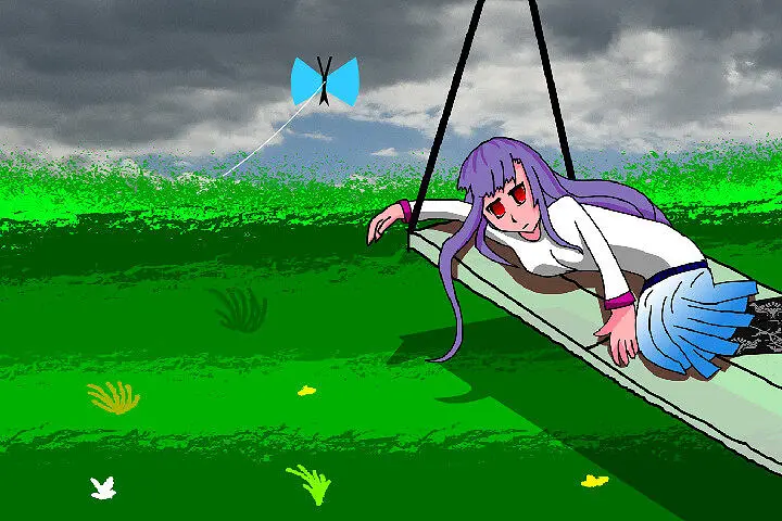 绘画创作,空之境界,沙耶之歌,浅上藤乃
