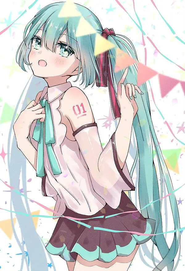 M站美图,初音未来,美图,初音未来15周年