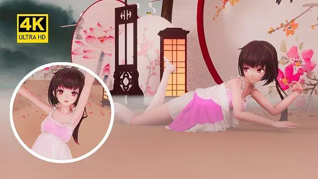【4K/60FPS/布料解算】泠鸢来一首弹指醉~