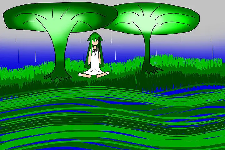 绘画创作,空之境界,沙耶之歌,浅上藤乃