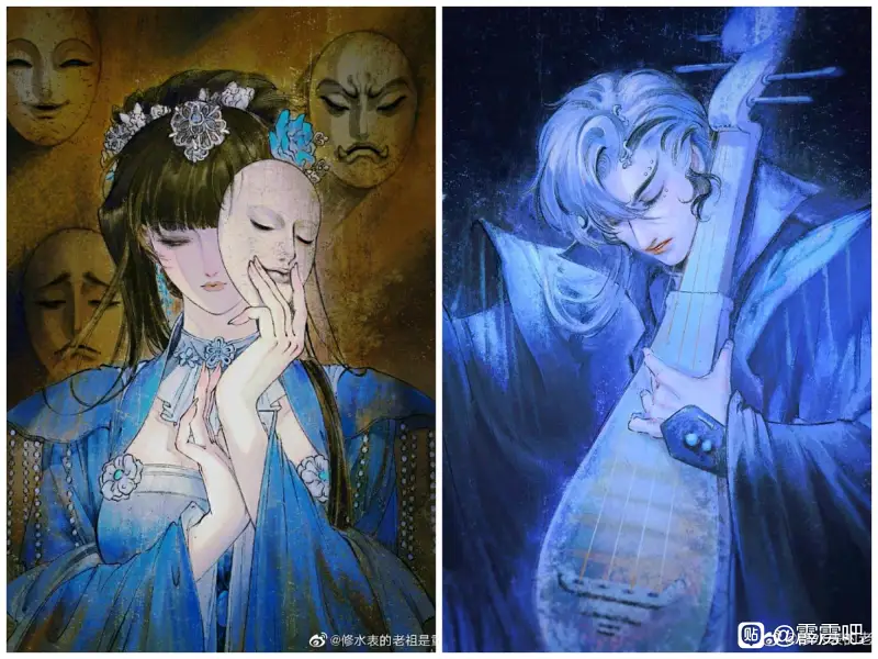 同人,布袋戏,绘画创作