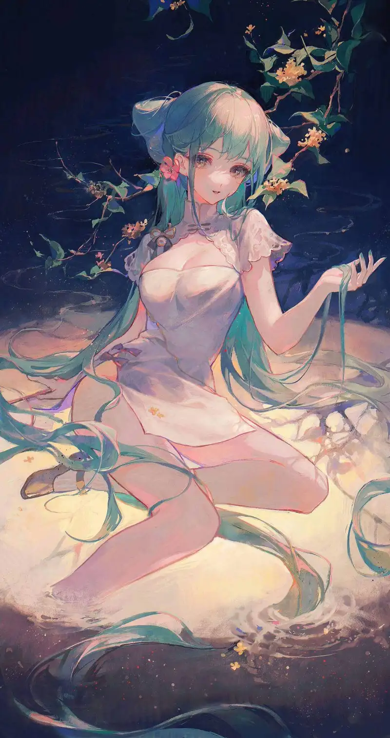 M站美图,壁纸,初音未来,魔法少女小圆
