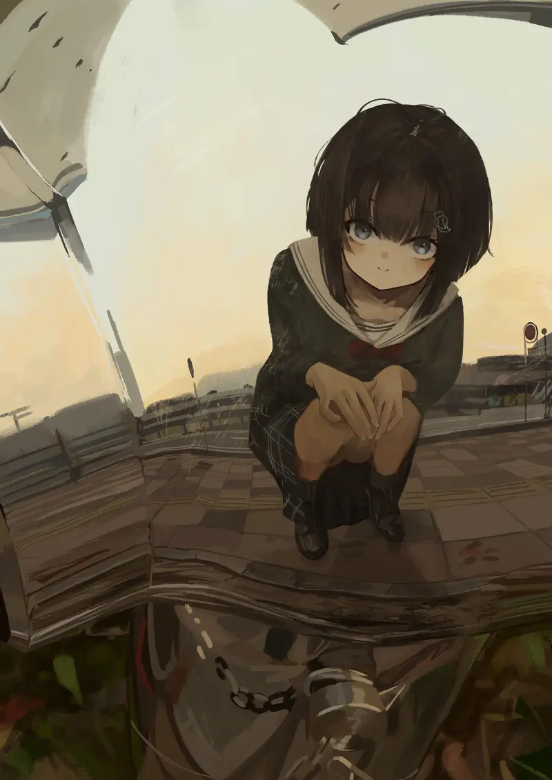 二次元,壁纸,绘画,pixiv