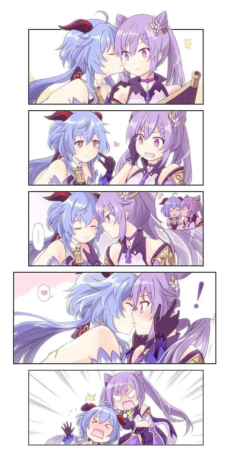 M站美图,百合,甘刻