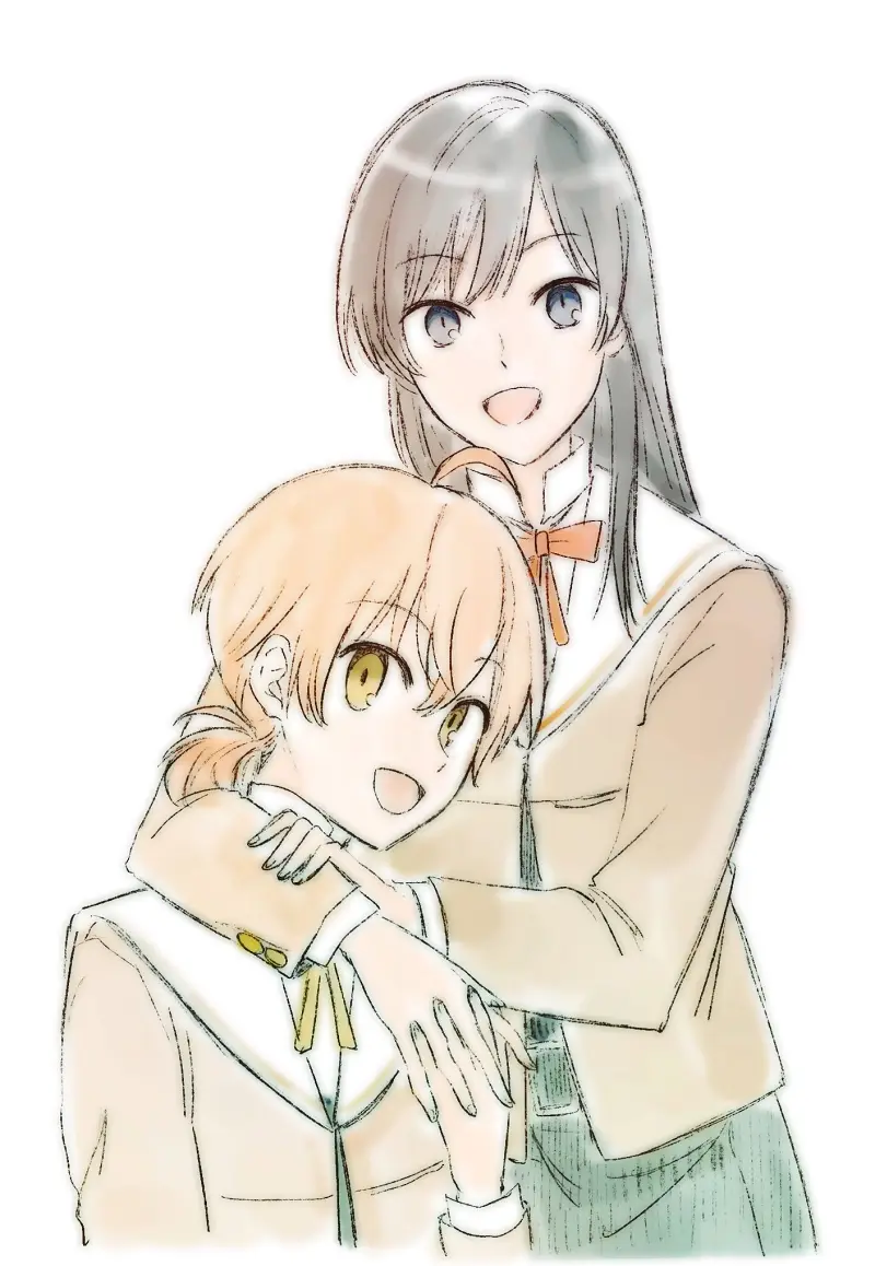 终将成为你,小糸侑,七海灯子,佐伯沙弥香,やがて君になる,百合,动漫壁纸,动漫美图,美图,壁纸,绘画,插画,PIXIV,二次元美图,二次元壁纸