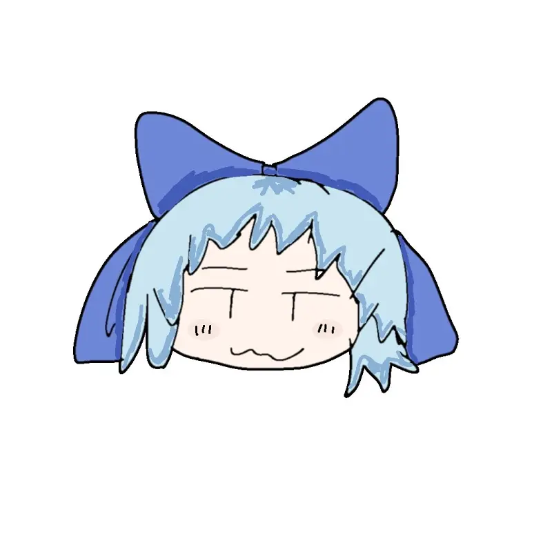 绘画,东方,蘑菇的拟态日常,fufu,miku,少女终末旅行,琪露诺,临摹
