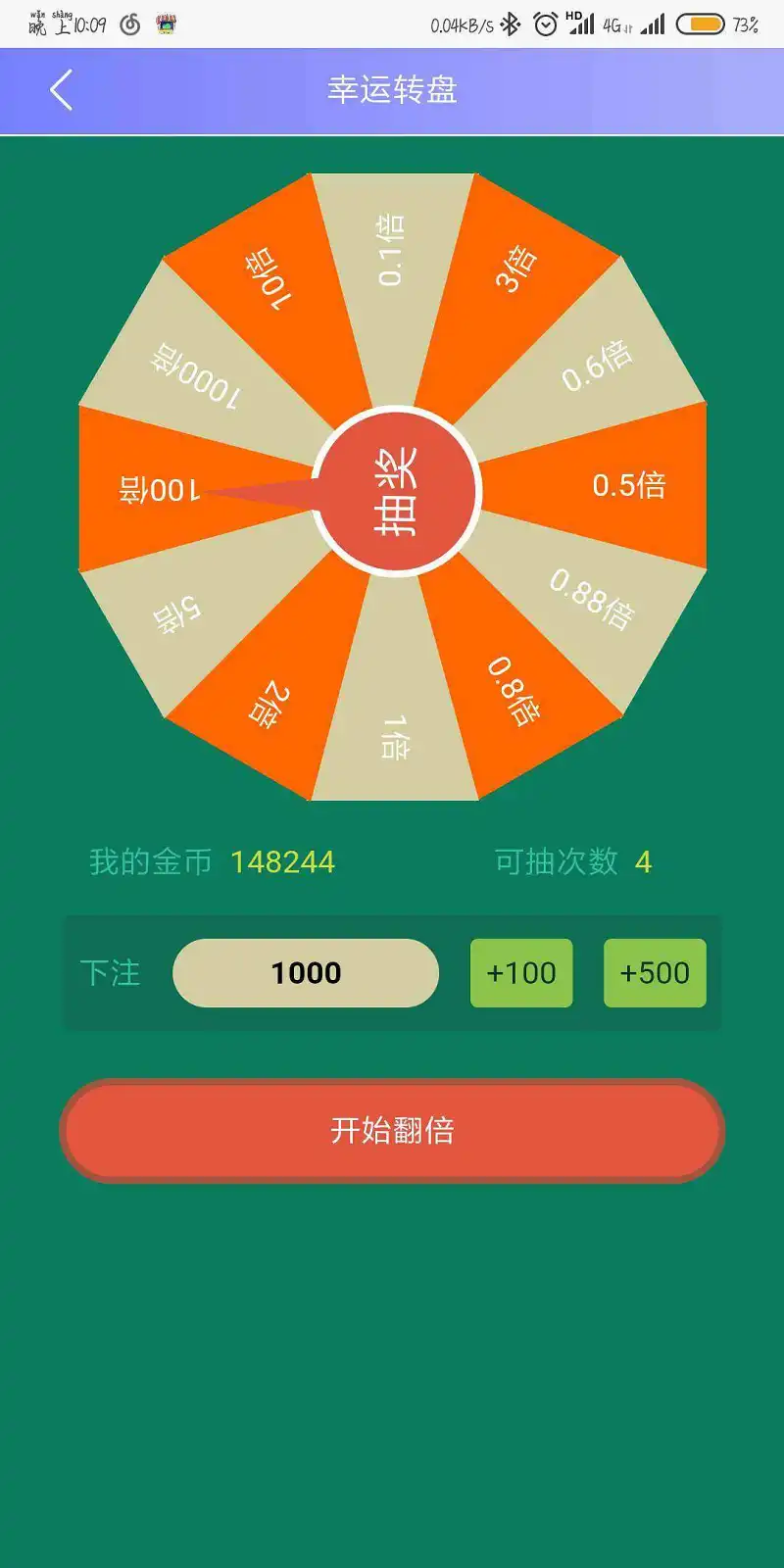 今天可真是幸运