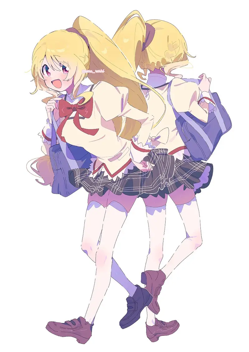 魔法少女小圆外传,魔法纪录,十咎桃子,魔法少女,动漫美图,动漫壁纸,美图,壁纸,绘画,插画,推特,画师推荐