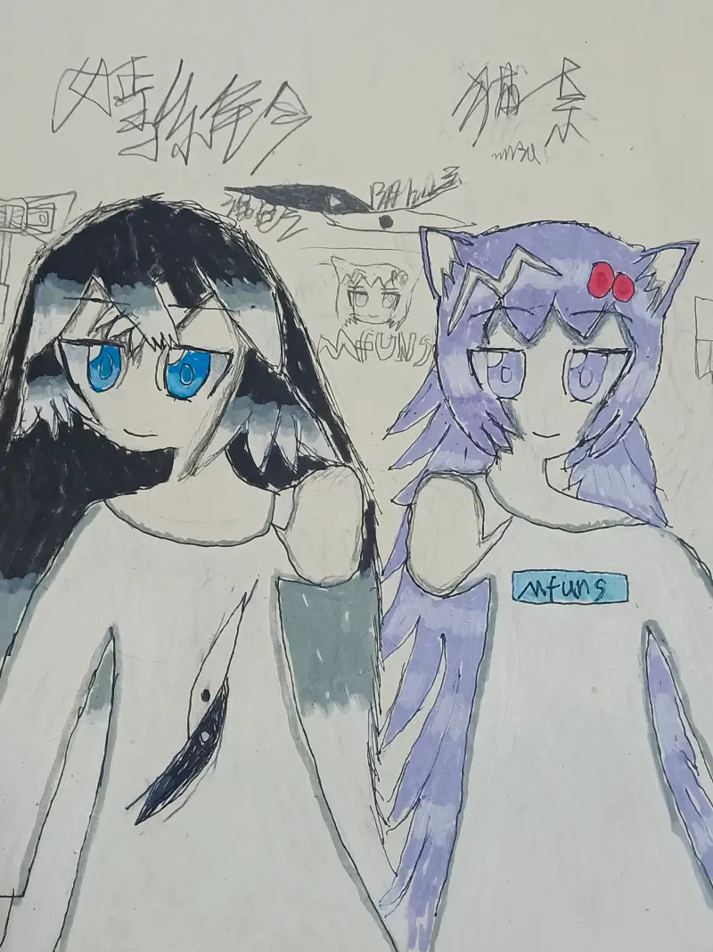 喵御宅,站娘,绘画,自设