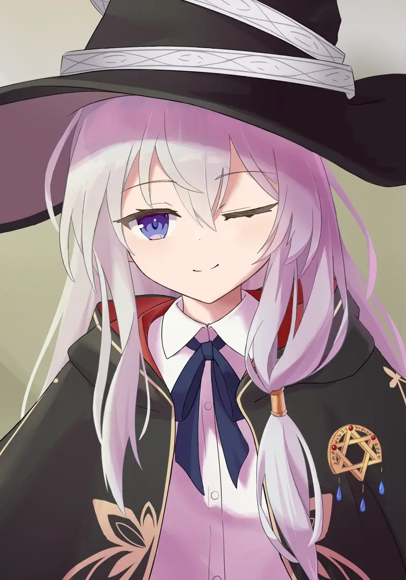 绘画创作,绘画,魔女之旅,原创