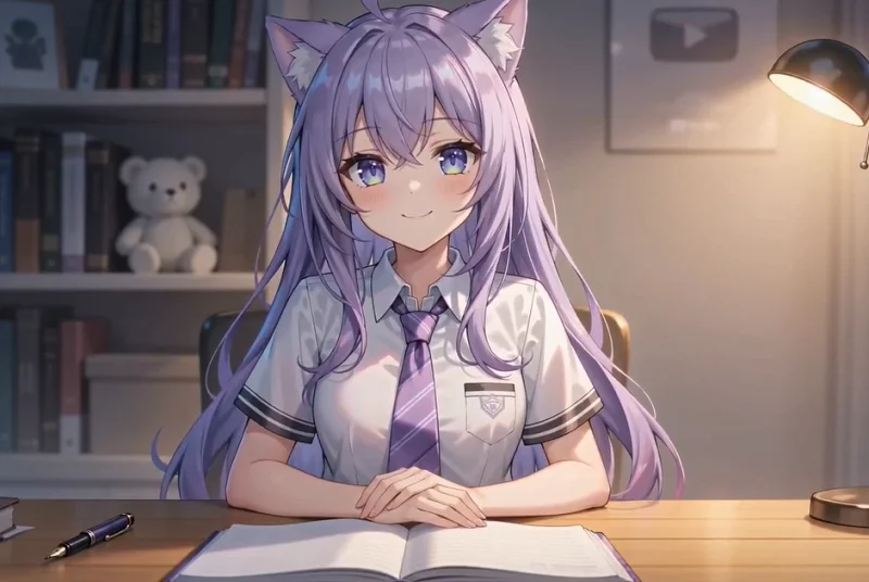 【Seedance2.0】喵奈的晚安