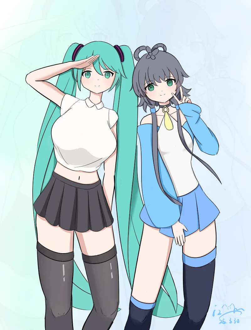 初音未来,初音ミク,初音,洛天依,术力口,vocaloid