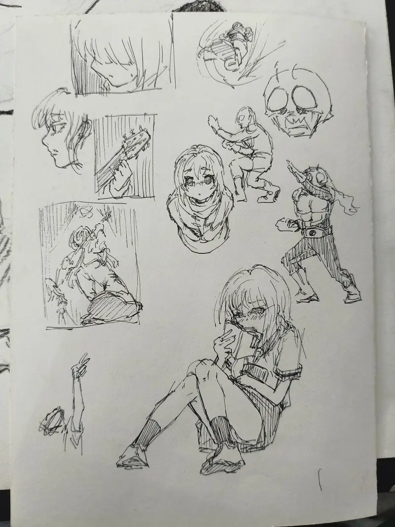 长门有希,假面骑士,奥特曼