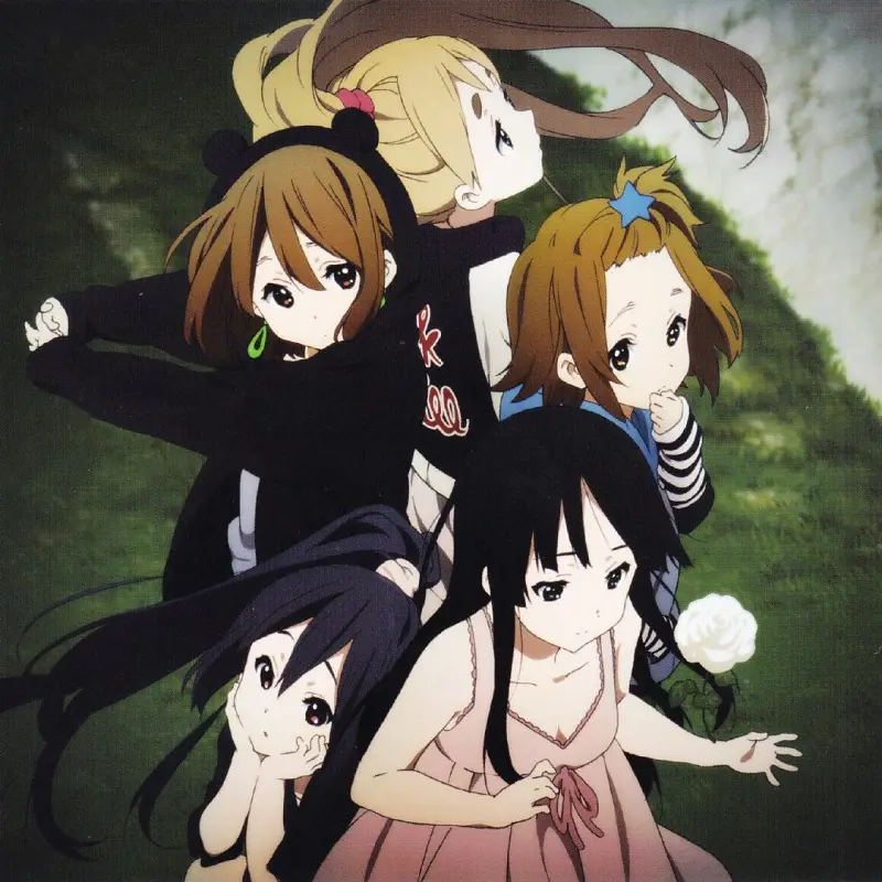 轻音少女,KON,HTT,平泽唯,秋山澪,田井中律,中野梓,琴吹䌷,动漫壁纸,动漫美图,美图,壁纸