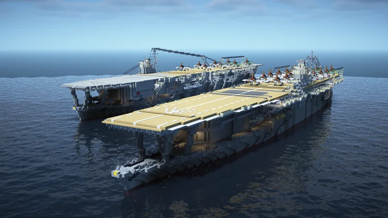 一航战 "赤城" "加贺" 参上