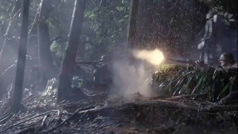 【太平洋战争】格洛斯特角片段,残余日军夜袭(1943年) 【太平洋战争】格洛斯特角片段,残余日军夜袭(1943年)