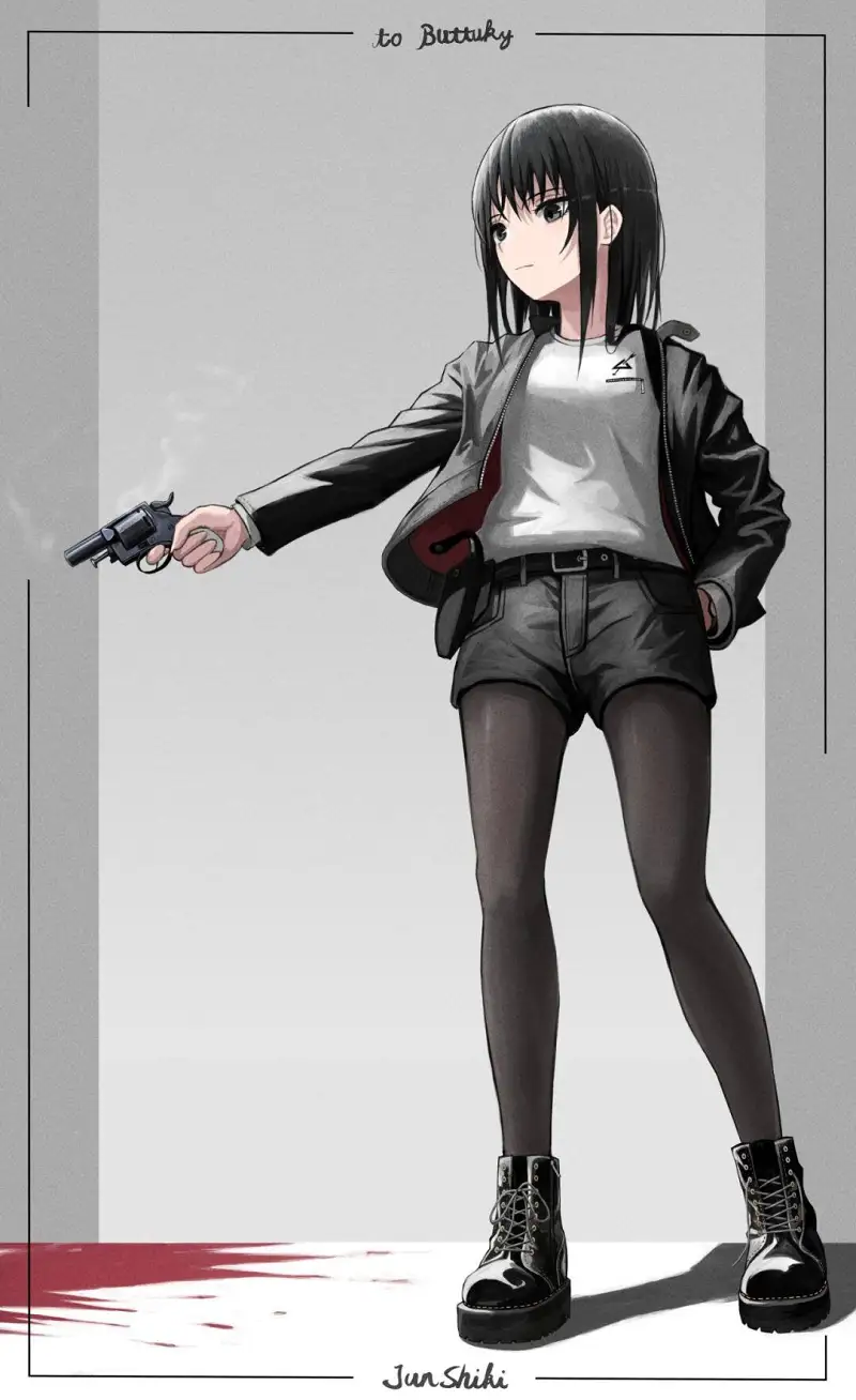 M站美图,美图搬运,枪娘