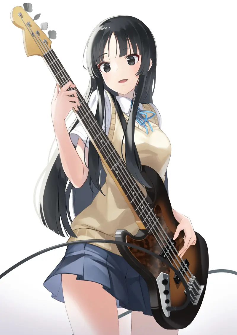 秋山澪,mio,轻音少女,けいおん