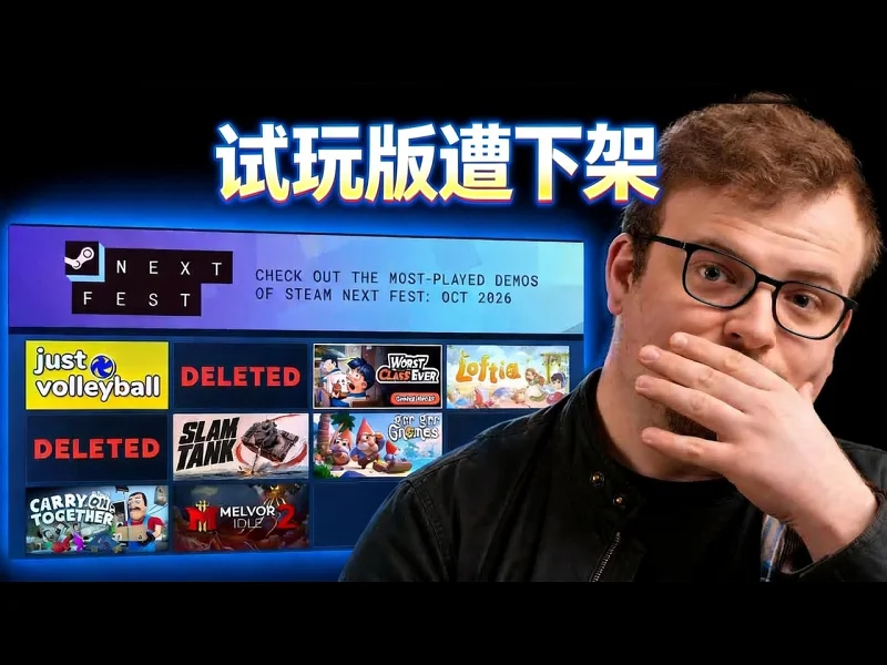 【中配】游戏开发者开始从Steam撤下试玩版 - Bellular News MRO1iaEv-LE
