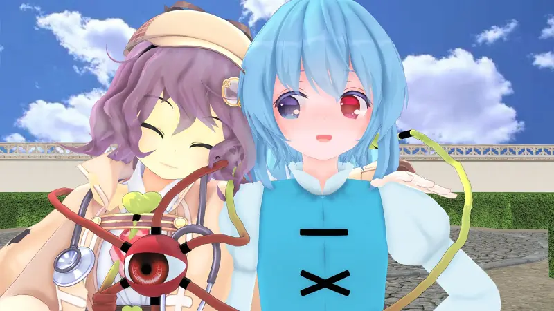 ［东方MMD］伞下的心声