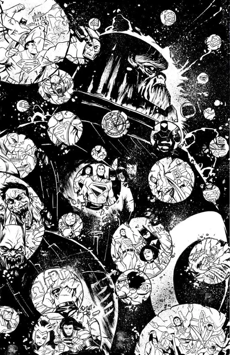 DC,DC漫画,美漫,漫画,动漫,ACG,超级英雄,达克赛德,绘画,正义联盟