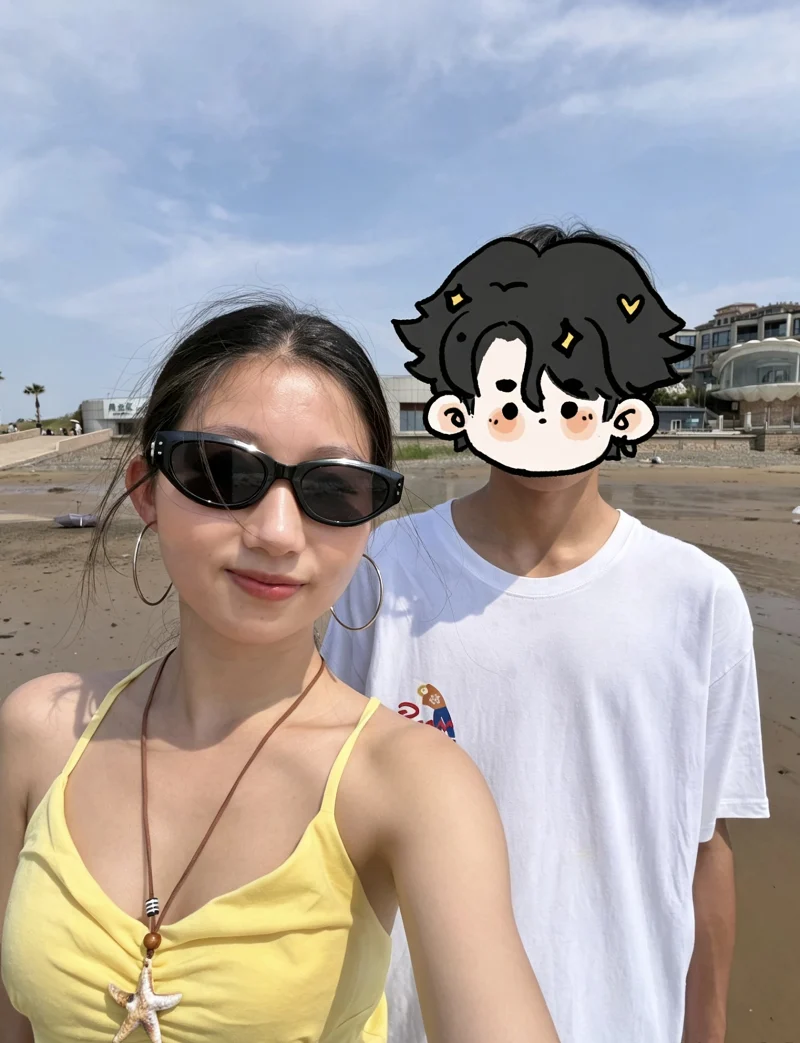 旅游,家人,海,舟山,沙滩