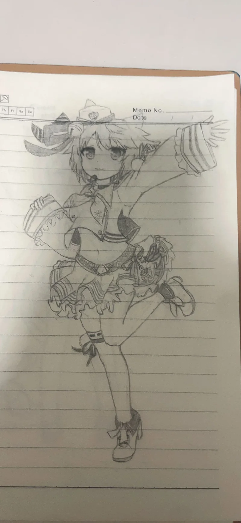 尝试了临摹