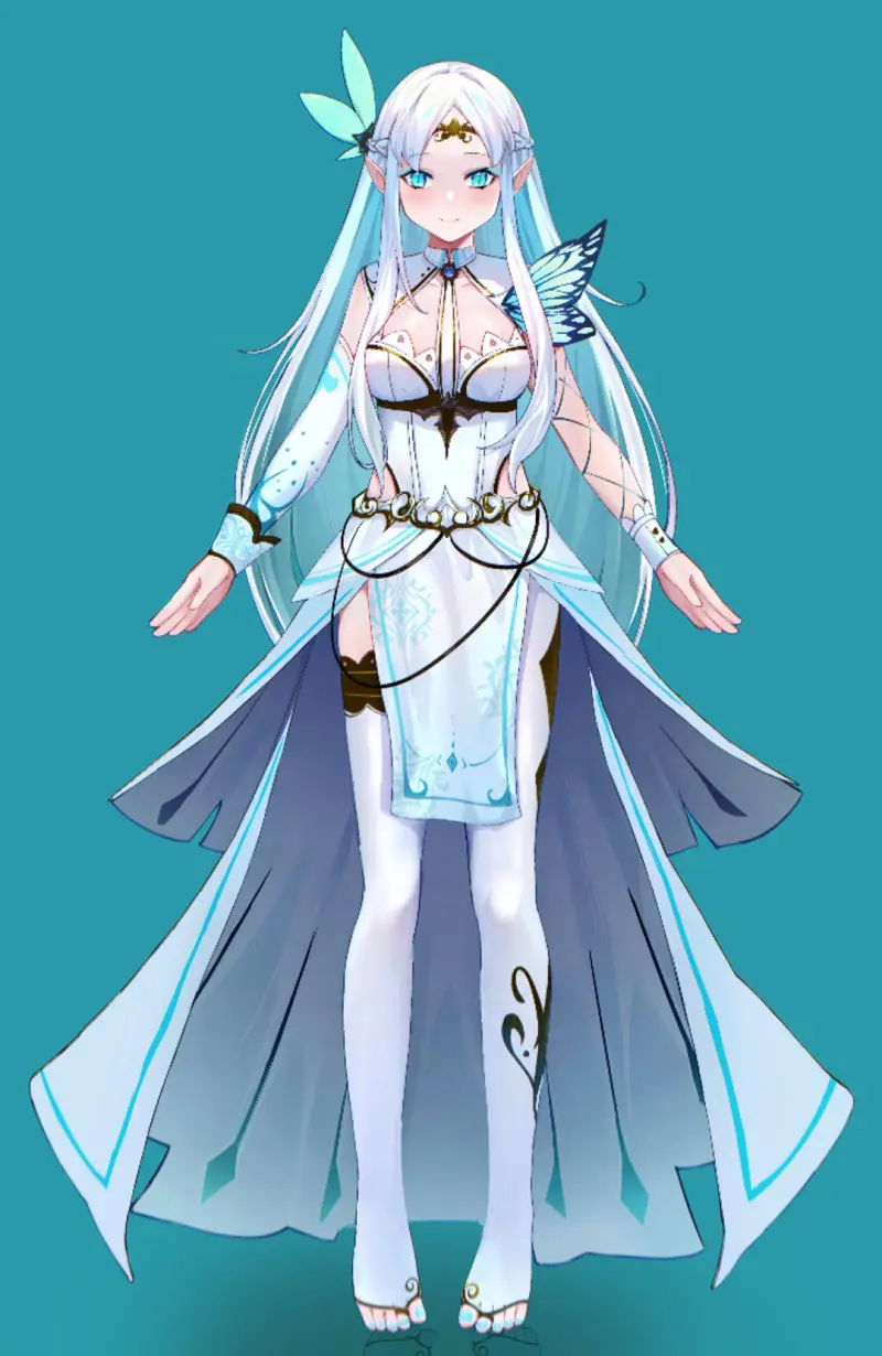 【随便摸鱼1.0】白色精灵