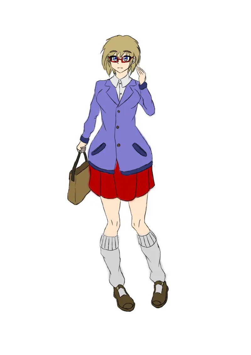 画作练习,半条命2,校服