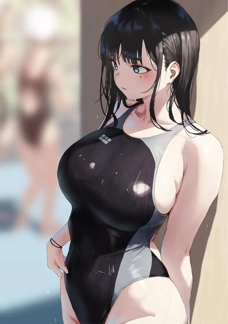 泳装,黑长直,artbook,jonsun,制服