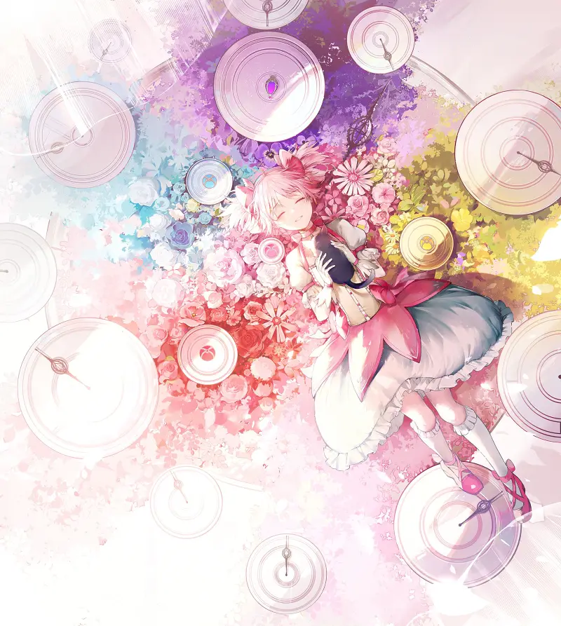 魔法少女小圆,魔法少女,鹿目圆,美图,壁纸,绘画,插画,二次元,动漫壁纸,动漫美图