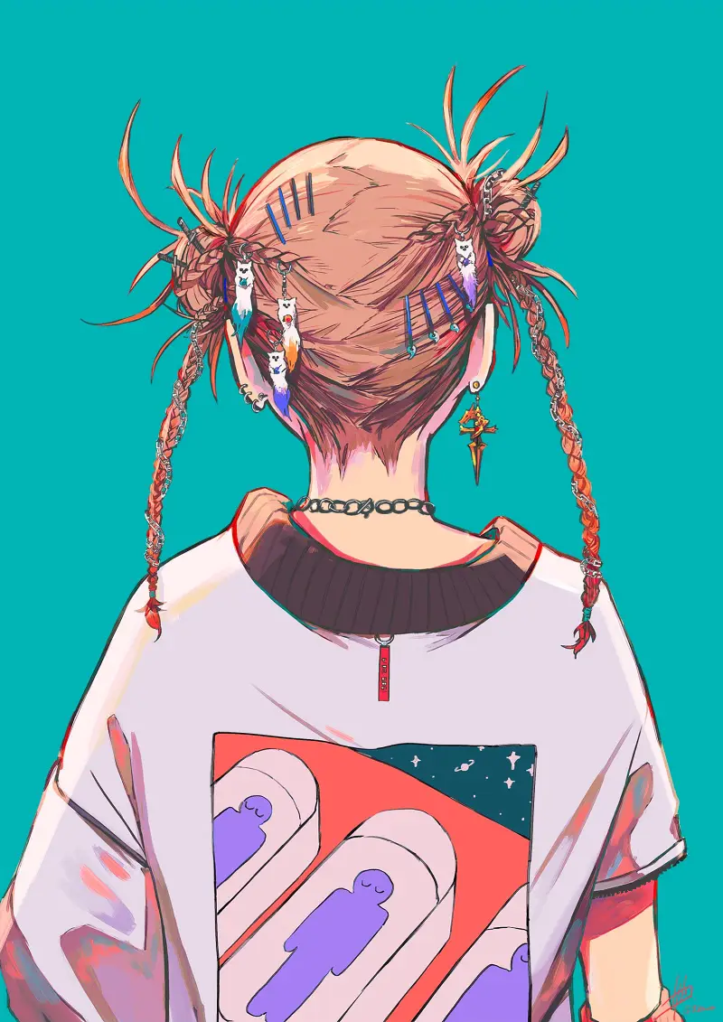 二次元,壁纸,绘画,pixiv